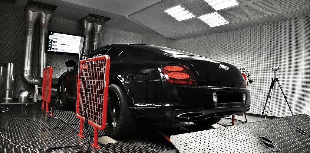 Leistungssteigerung für Bentley Continental perfekt auf neueste