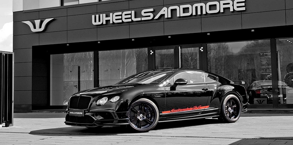 Wheelsandmore Bentley Continental Tuning mit Schmiedefelgen in 2